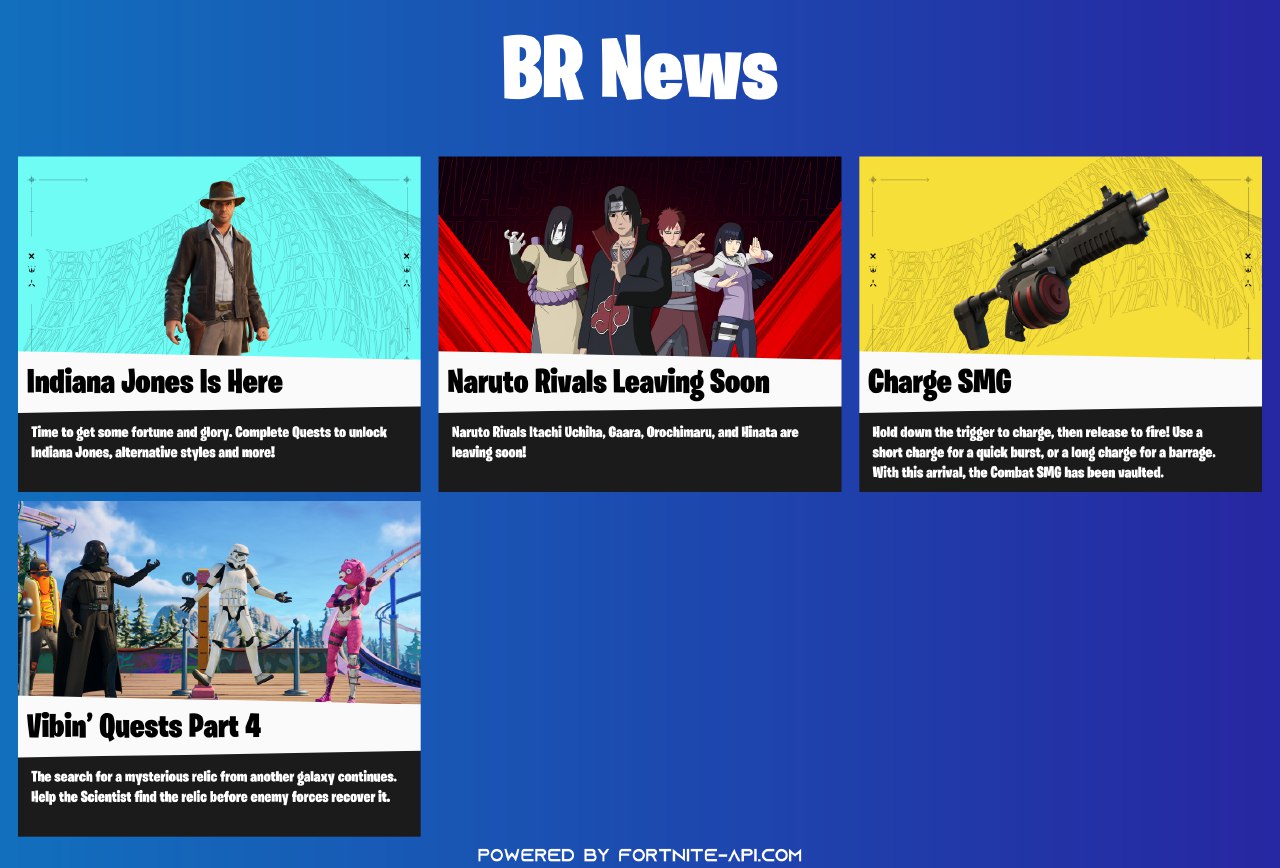 Battle Royale News Page